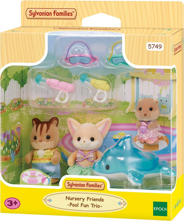 Sylvanian Families Amigos do Jardim da Infância Diversão na Piscina