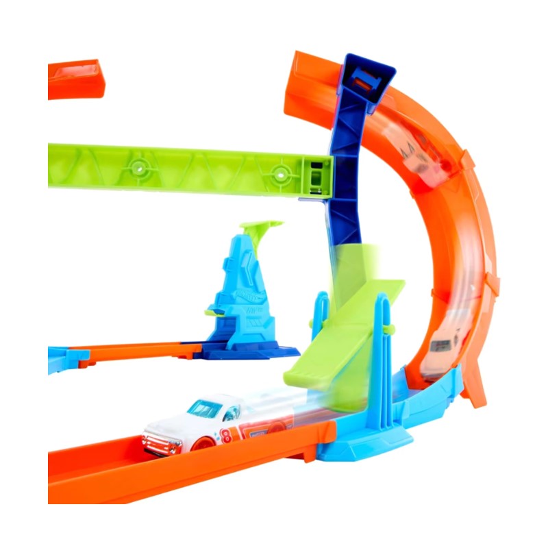 Hot Wheels Pista Action Campeão de Salto em Espiral Mattel GBF81