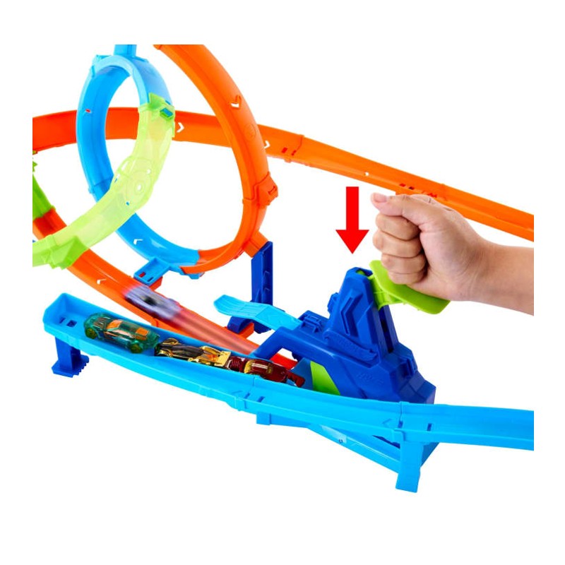 Hot Wheels Pista Action Ciclone de Lançamento Rápido - Mattel