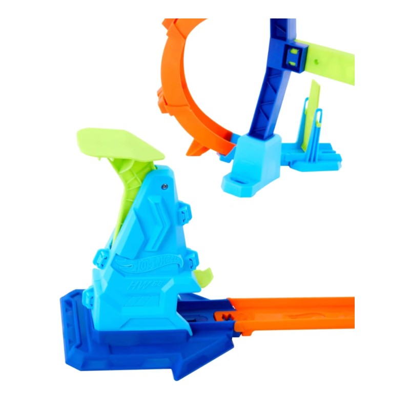 Hot Wheels Pista Action Campeão de Salto em Espiral Mattel GBF81