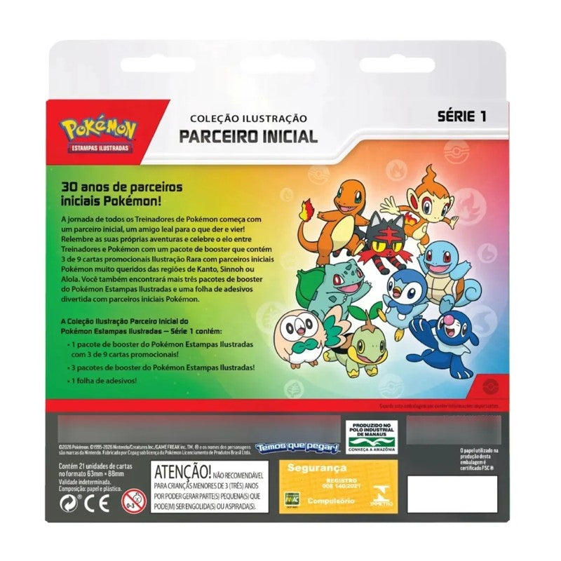 Box Coleção Ilustração do Primeiro Parceiro em Português - PKM