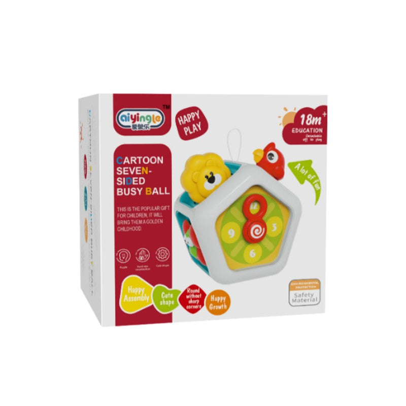 Brinquedo Cubo de Atividades 7 em 1 - Shiny Toys