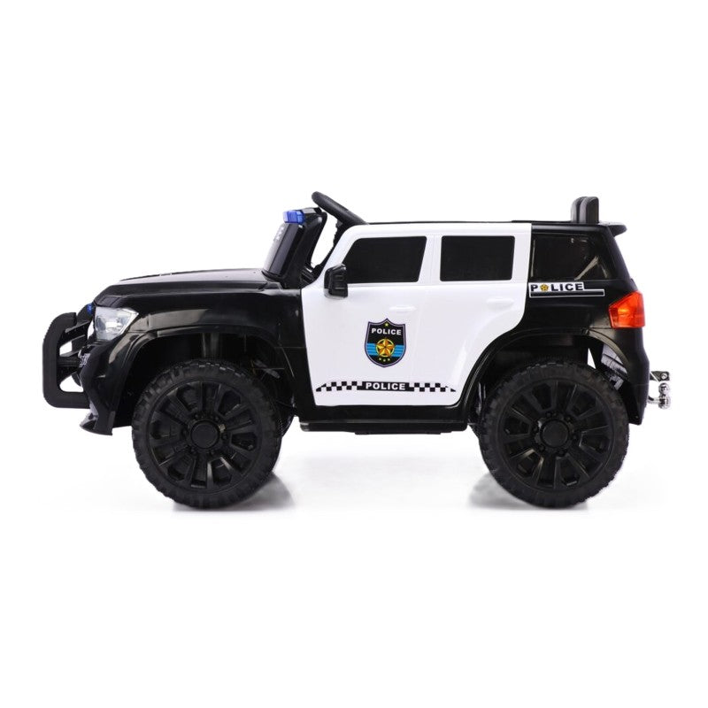 Carro Elétrico Infantil Policia com Controle Remoto 12V- Shiny Toys
