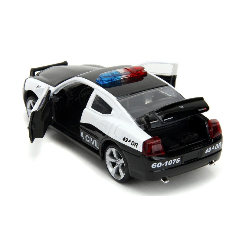 Dodge Charger Policia Civil Rio Velozes e Furiosos 1:32 - Jada