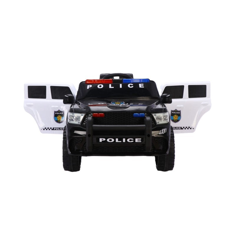 Carro Elétrico Infantil Policia com Controle Remoto 12V- Shiny Toys