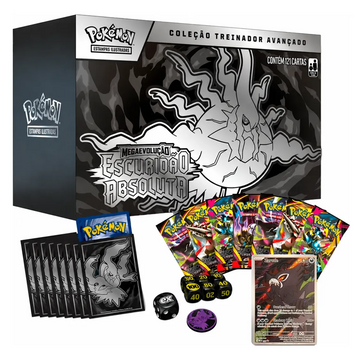 Box Pokémon Treinador Avançado Escuridão Absoluta - Copag