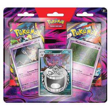Pokémon TCG Pack de Cartas com Moeda Gengar Inglês - Galapagos