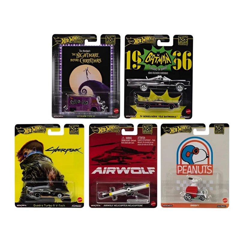 Carrinhos Hot Wheels Cultura Pop - Mattel