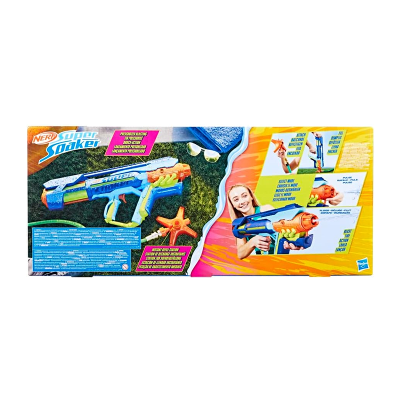 Lançador De Água Nerf Super Soaker Power Drench XL - Hasbro