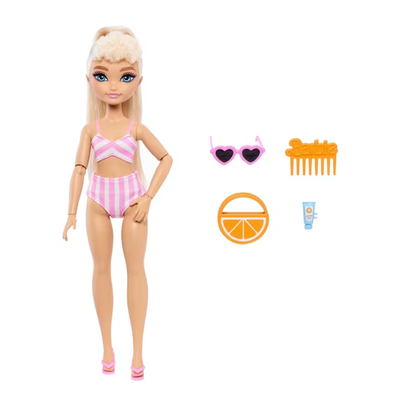 Barbie Dream Besties Boneca Malibu da Praia - Mattel