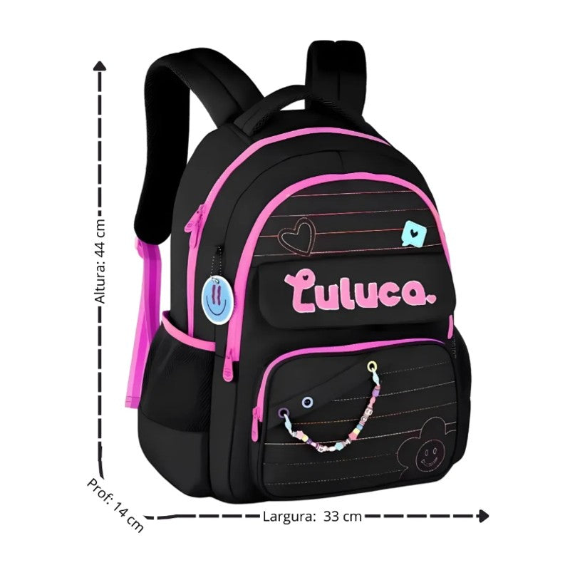 Mochila de Costas Luluca Escolar LU24610 - Clio