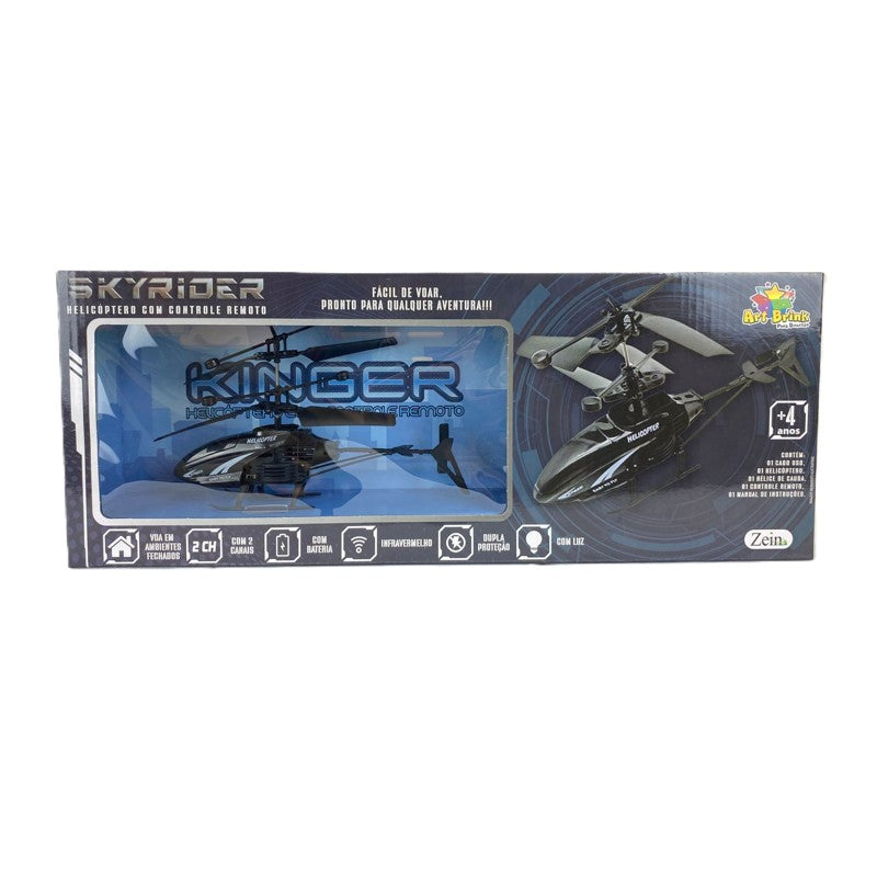 Brinquedo Helicoptero C/R infrared 2 canais - Zein