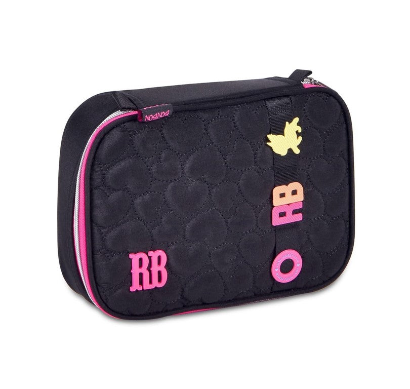 Kit Mochila de Costas Soft Rebecca Bonbon Lancheira e Estojo RB24536