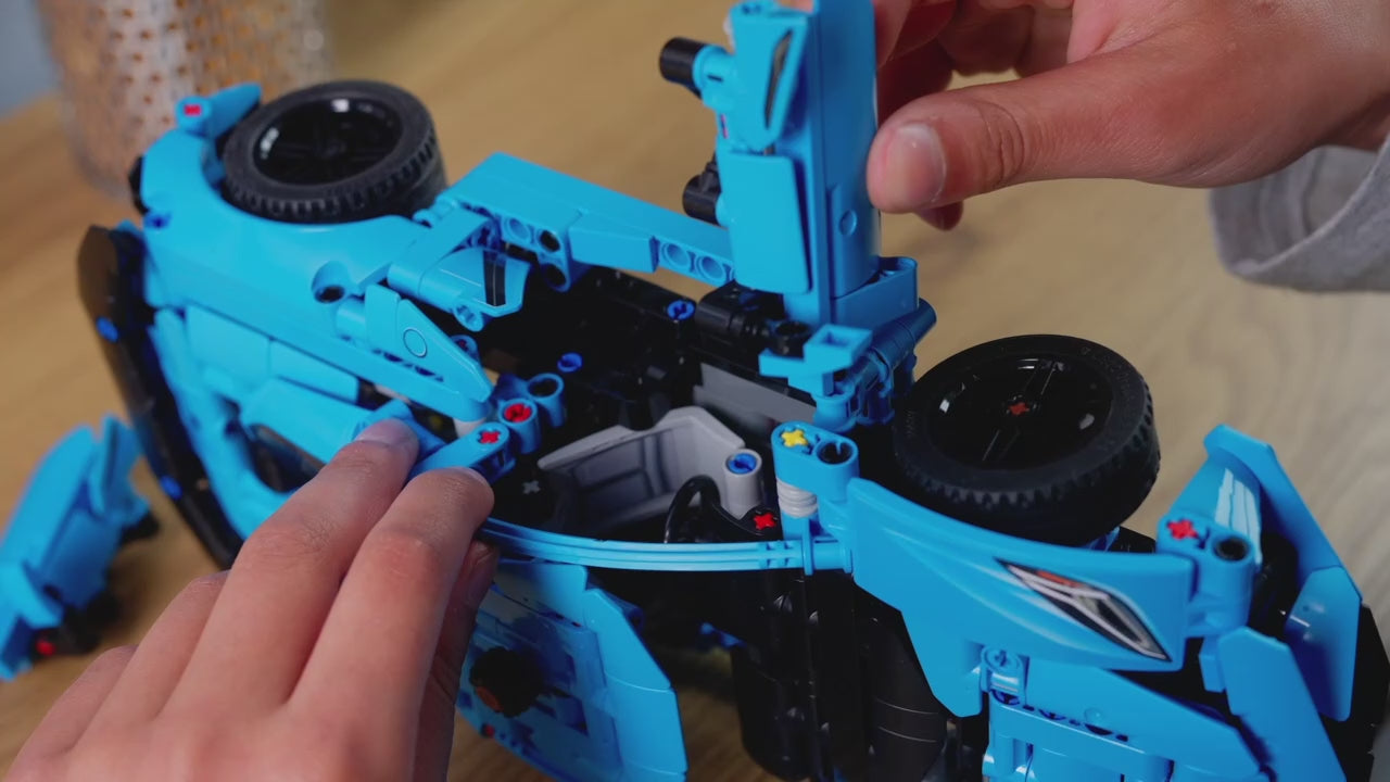 Lego Technic Chevrolet Corvette Stingray Azul - 42217