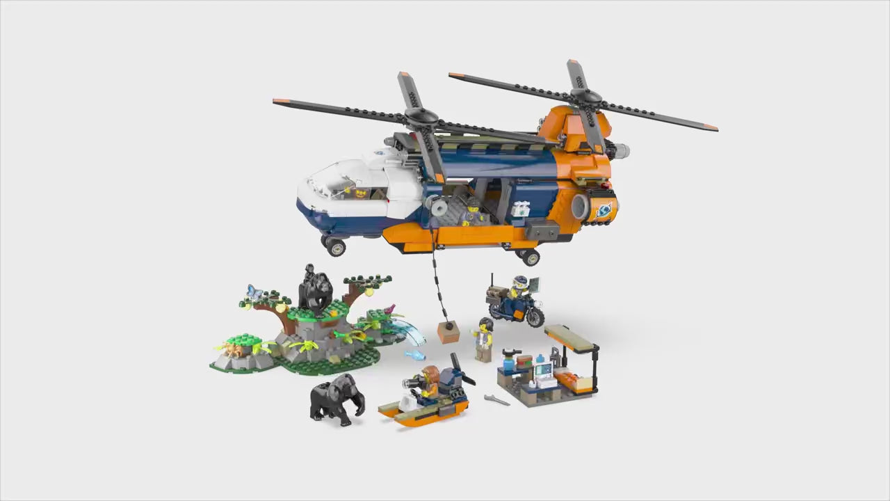 Lego City Helicóptero Explorador da Selva - 60437