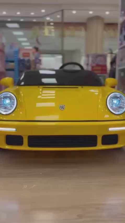 Carro Elétrico RUF- PSH Infantil Amarelo 24V - Zippy Toys