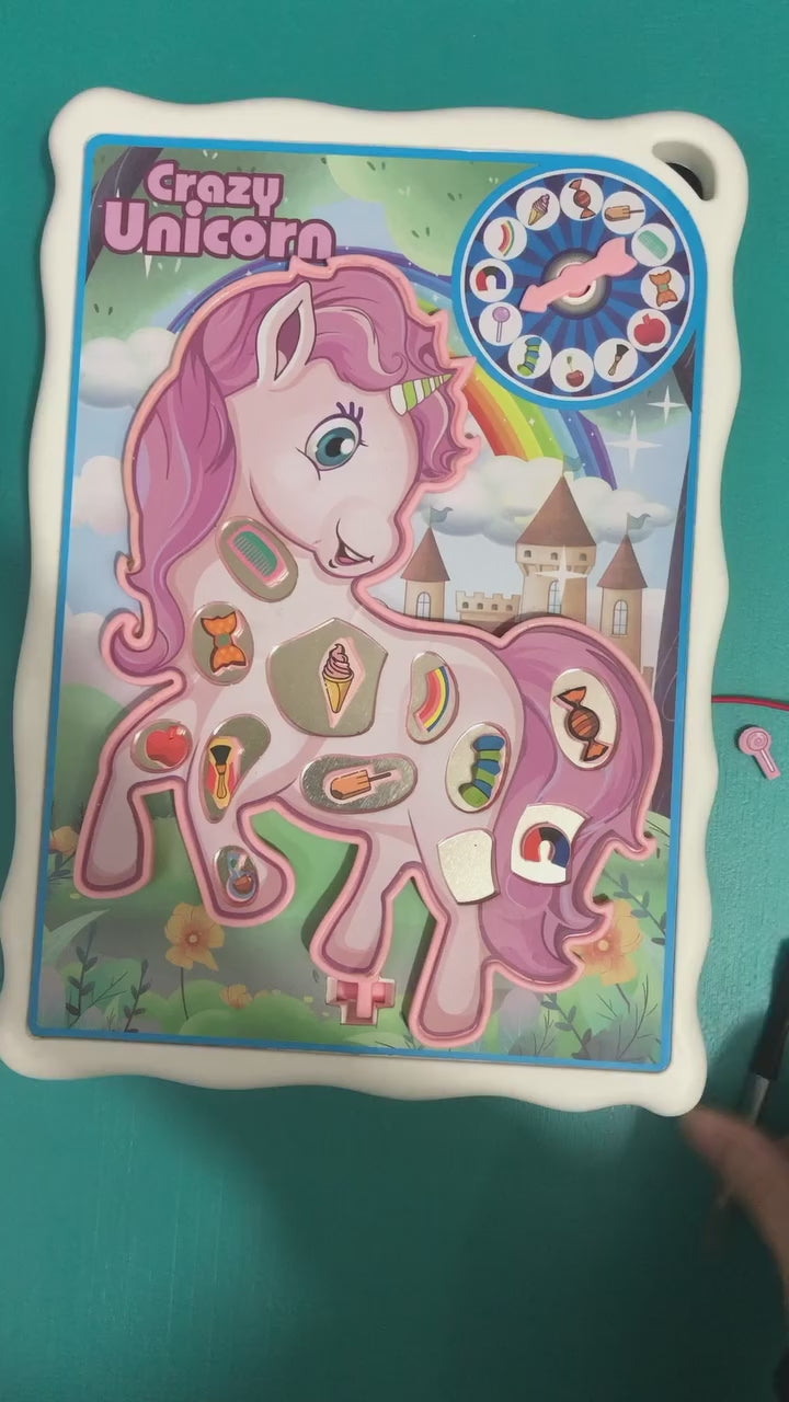 Jogo Brincando Com Unicórnio Crazy Unicorn