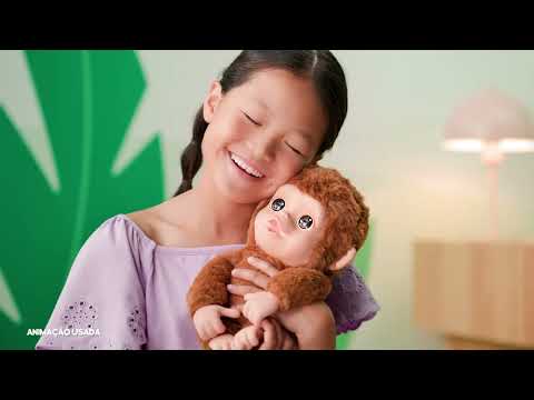 Pelúcia Little Live Pets Meu Baby Macaquinho - Fun