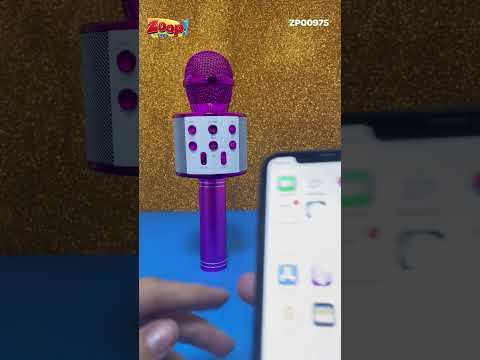 Microfone Infantil Star Voice Bluetooth Rosa - Zoop Toys