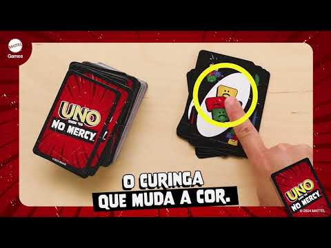 UNO Jogo de Cartas No Mercy - Mattel