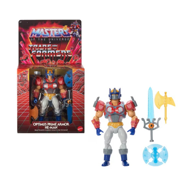 Masters of the Universe x Transformers com Armadura - Mattel