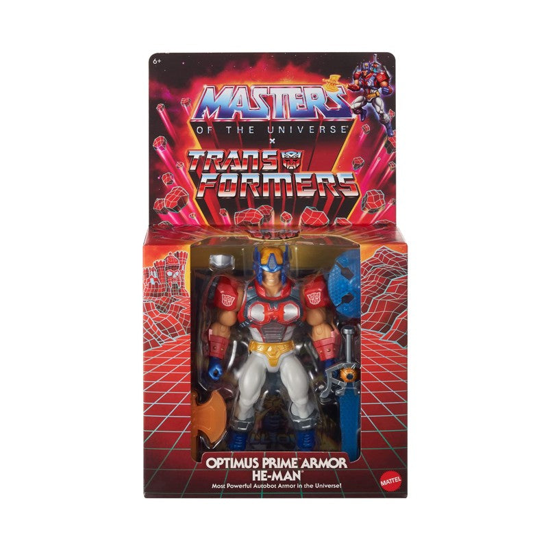 Masters of the Universe x Transformers com Armadura - Mattel