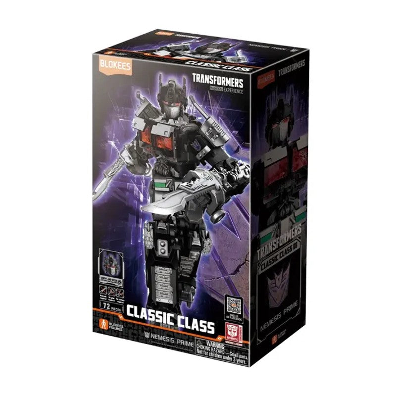Boneco Blokees Transformers Nemesis Prime - Polibrinq