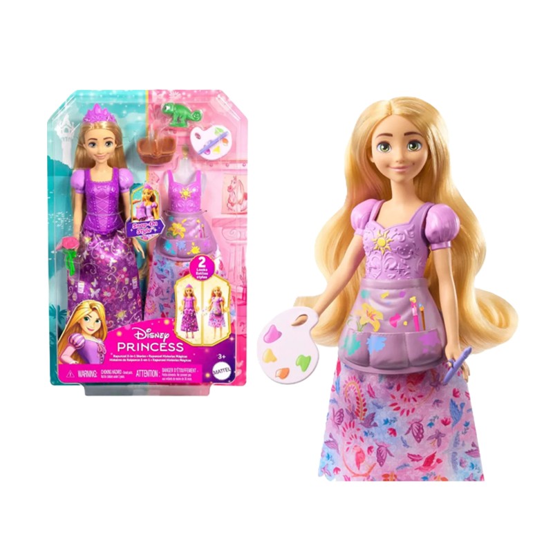 Boneca Rapunzel Mudança de Vestido Disney Princesa - Mattel