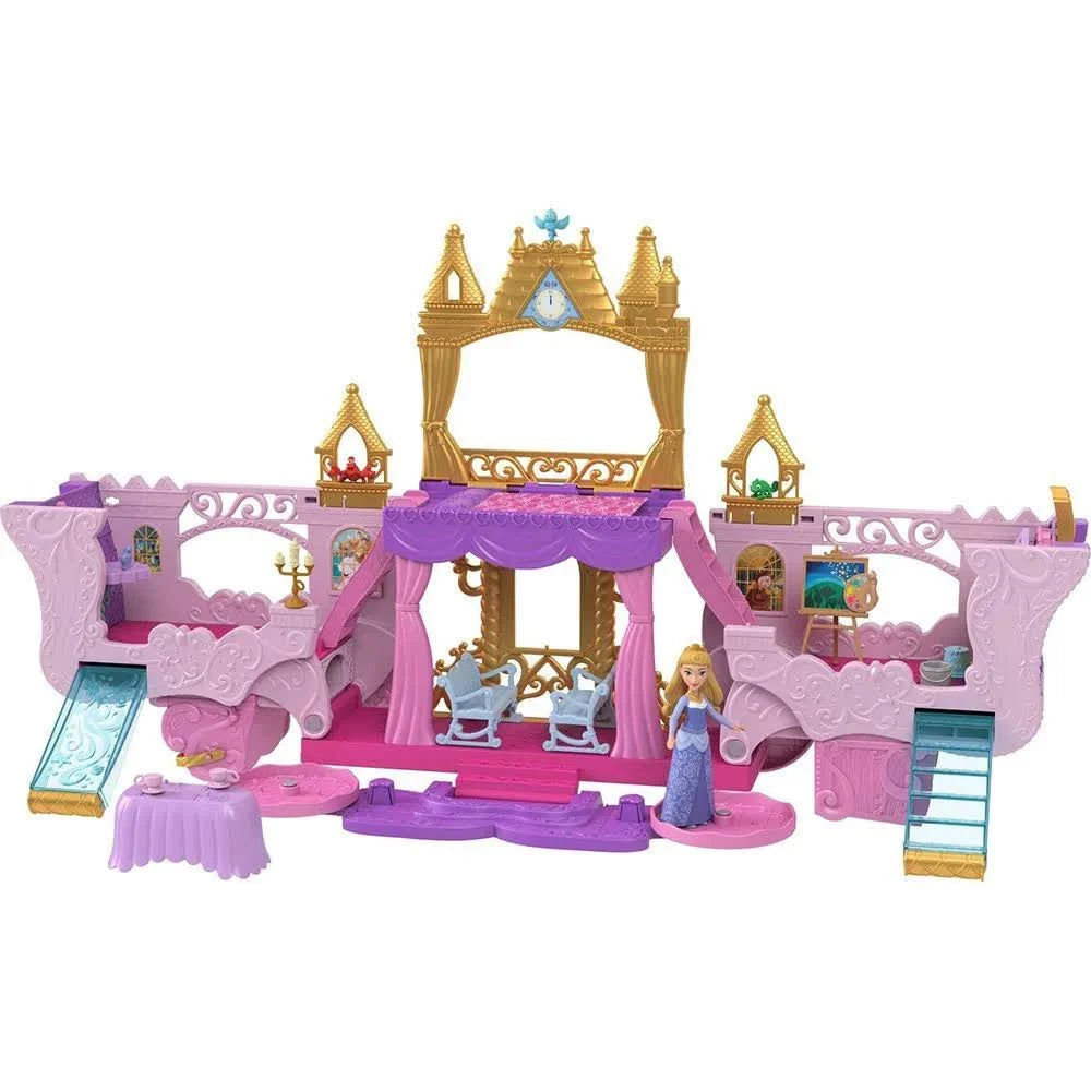 Boneca Disney Princesa Carruagem E Castelo - Mattel HWX17