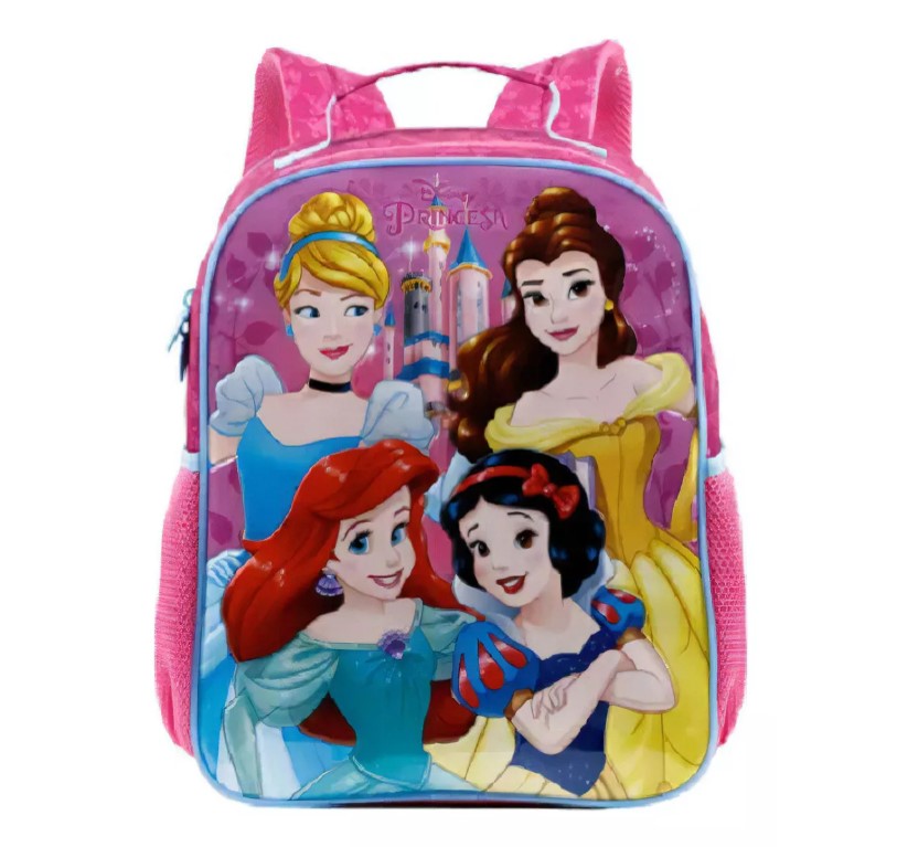 Mochila De Costas Grande Tam 16 Princesas Xeryus - 11562