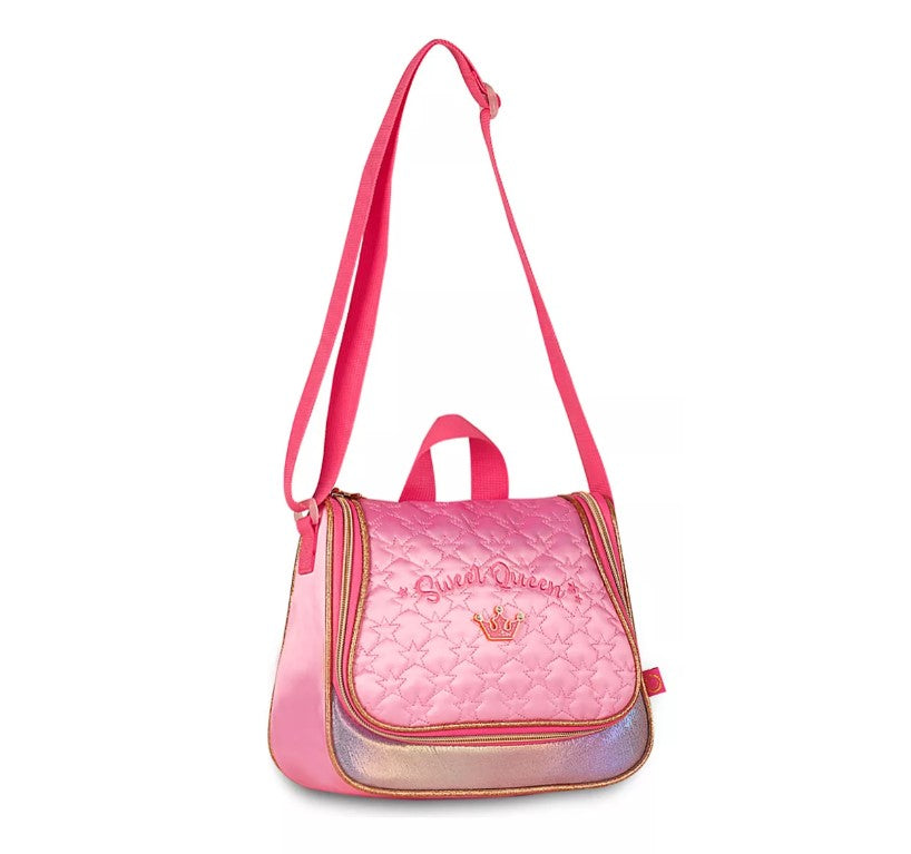 Kit Mochila Princesas Escolar Infantil Rodinhas Menina