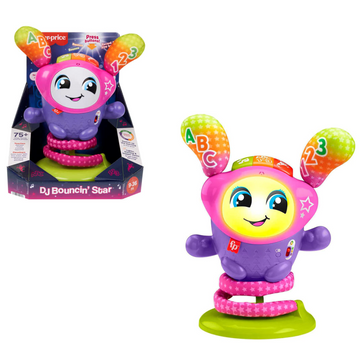 Brinquedo Dj Bouncin Pular E Aprender Fisher-price - Mattel