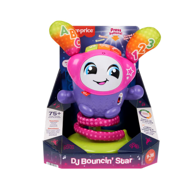 Brinquedo Dj Bouncin Pular E Aprender Fisher-price - Mattel