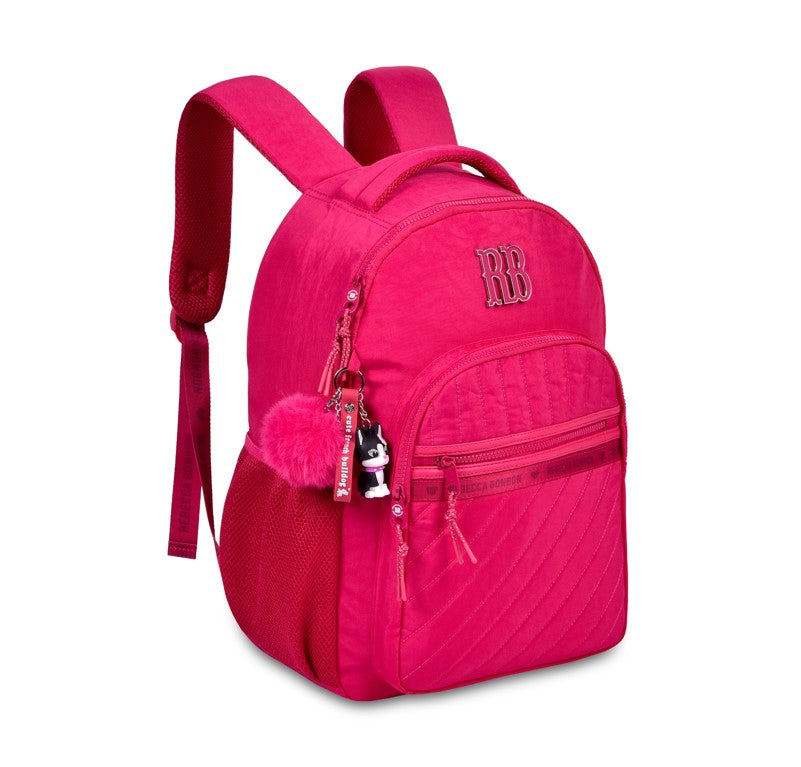 Kit Mochila de Costas Rebecca Bonbon Lancheira e Estojo RB24515