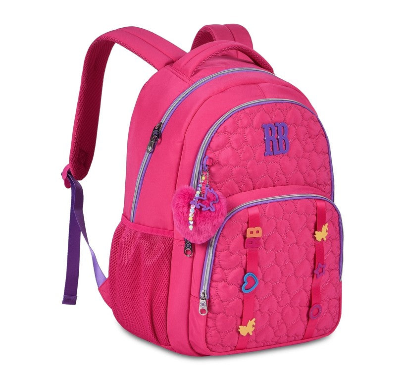 Kit Mochila de Costas Soft Rebecca Bonbon Lancheira e Estojo RB24536
