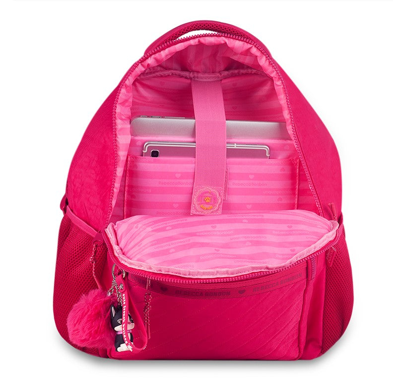 Kit Mochila de Costas Rebecca Bonbon Lancheira e Estojo RB24515