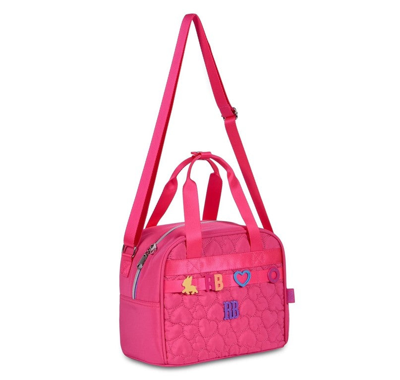 Kit Mochila de Costas Soft Rebecca Bonbon Lancheira e Estojo RB24536