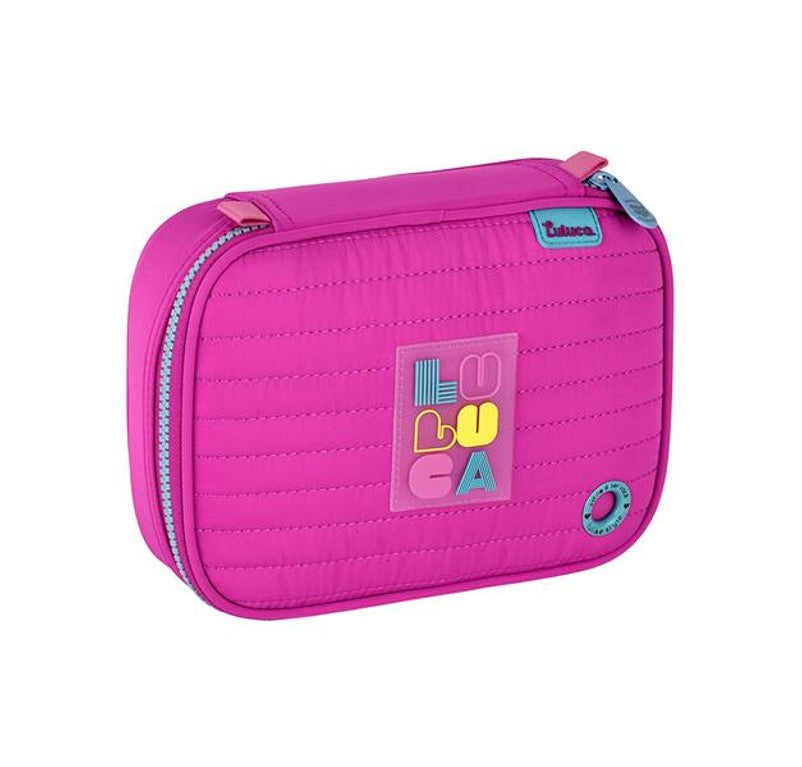 Kit Mochila de Costas Colorida Luluca com Lancheira e Estojo Clio LU24600