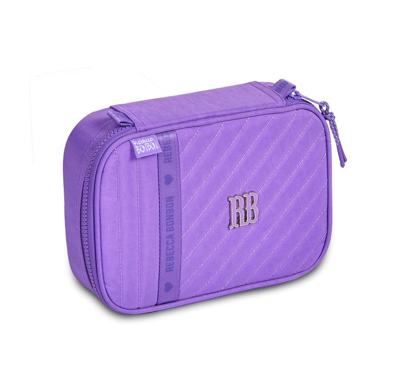 Kit Mochila Carrinho Rebecca Bonbon Lancheira + Estojo RB24519