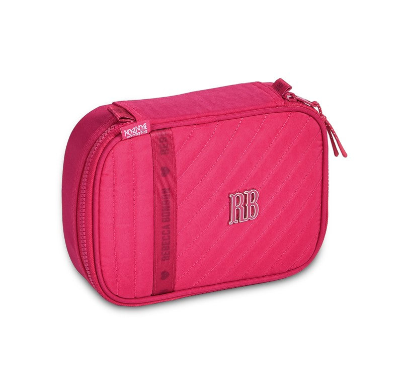 Kit Mochila de Costas Rebecca Bonbon Lancheira e Estojo RB24515