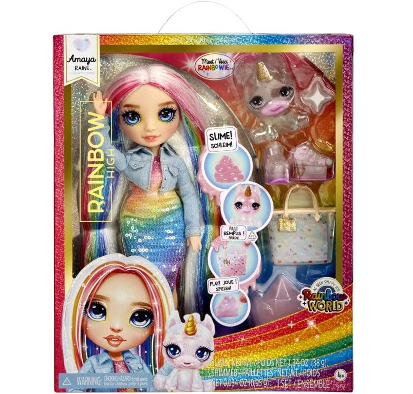 Boneca Classic Rainbow High Fashion Doll Amaya 28cm
