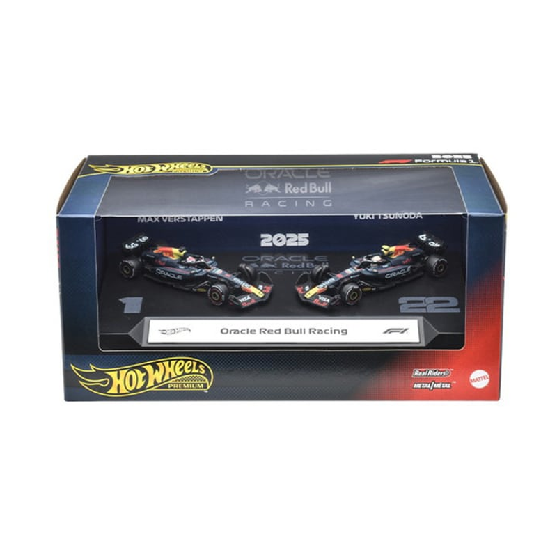 Hot Wheels Premium Formula 1 com Dois Carrinhos 1:64 - Mattel