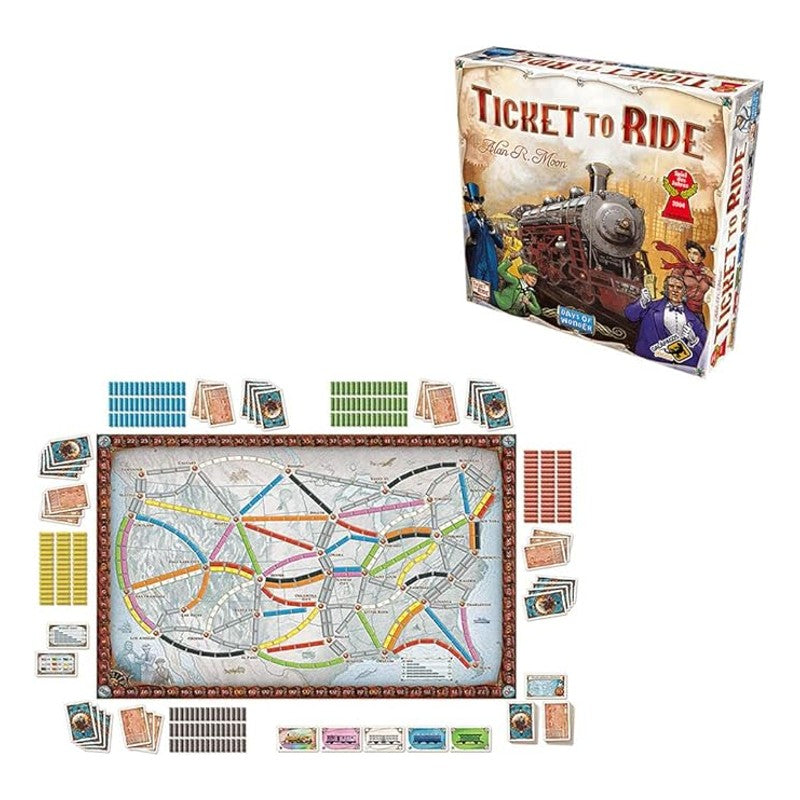 Jogo Ticket to Ride Aventura do Trem - Galapagos