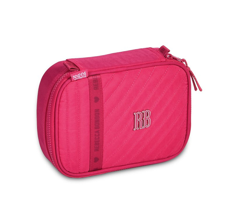 Kit Mochila Carrinho Rebecca Bonbon Lancheira + Estojo RB24519