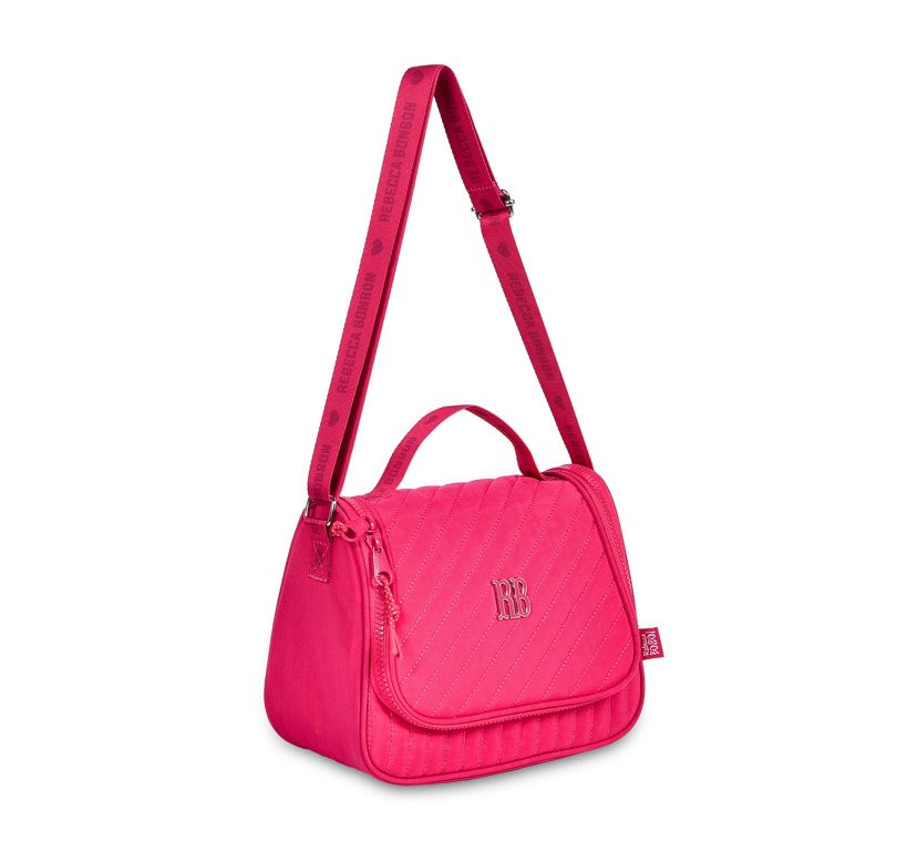 Kit Mochila Carrinho Rebecca Bonbon Lancheira + Estojo RB24519