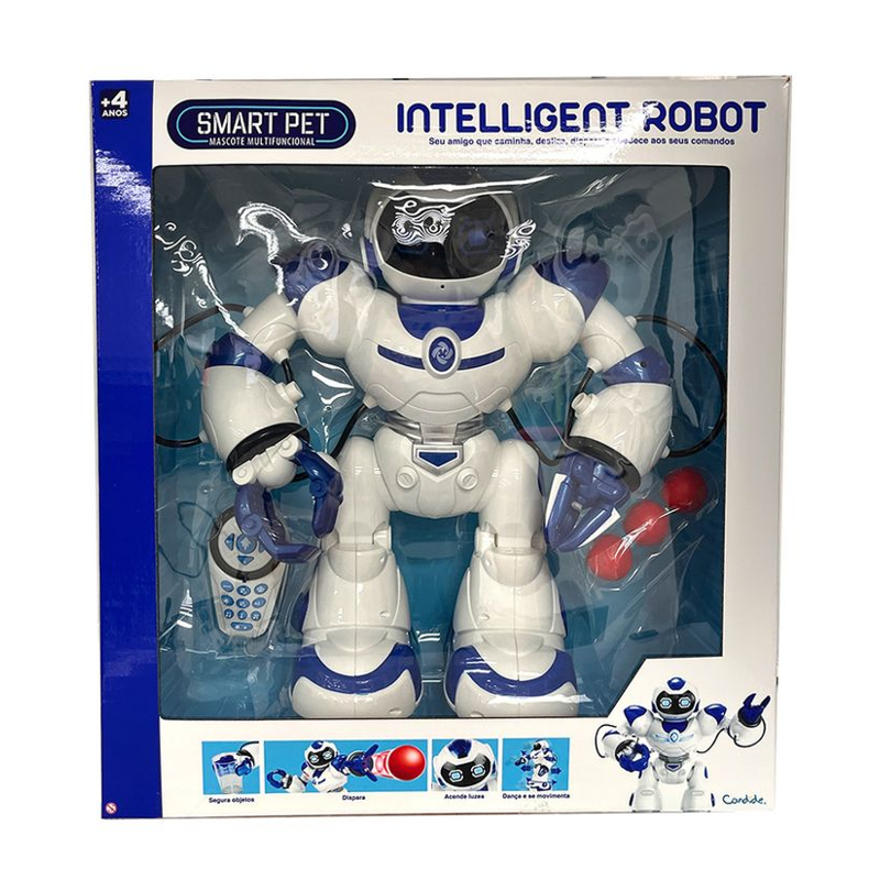 Robô Interativo com Controle Remoto Intelligent - Candide