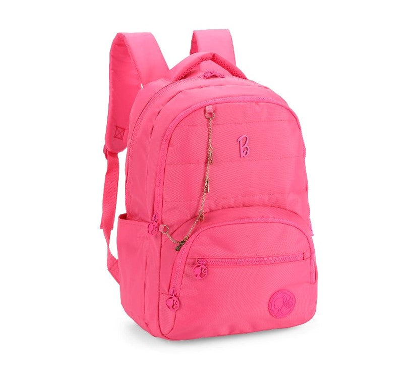 Mochila De Costas Barbie Pink Porta Notebook Luxcel