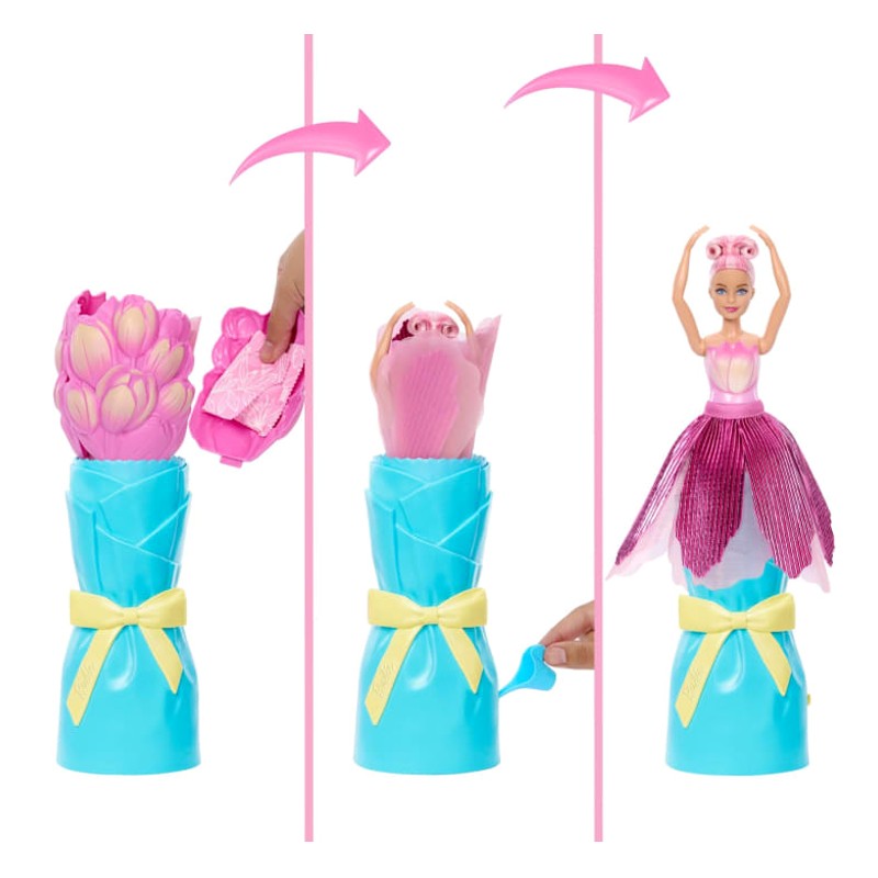 Barbie Petal Pop com Acessorios Surpresas - Mattel