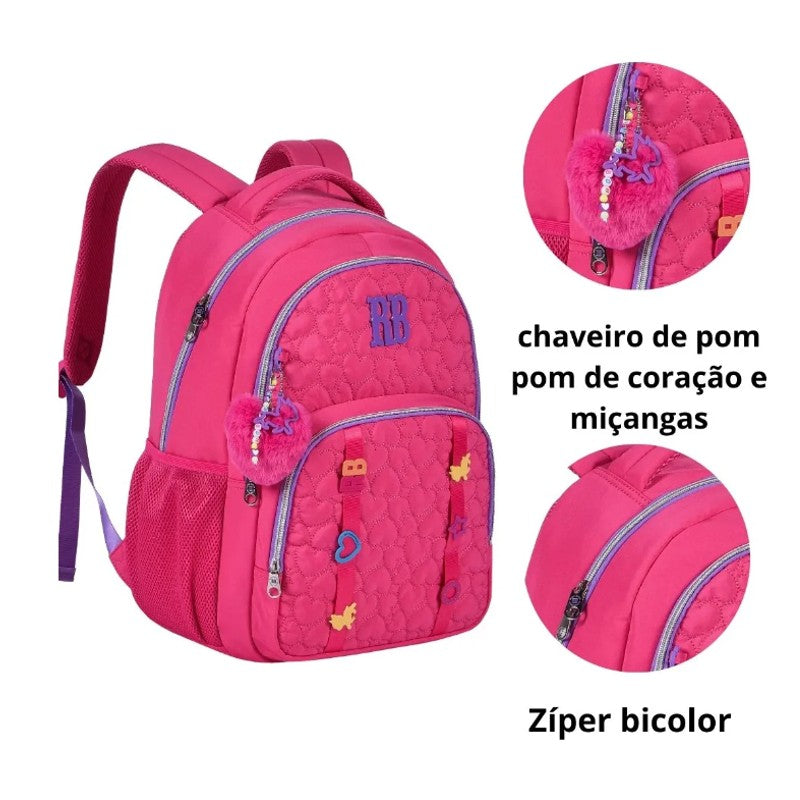 Mochila de Costas Soft Rebecca Bonbon RB24536