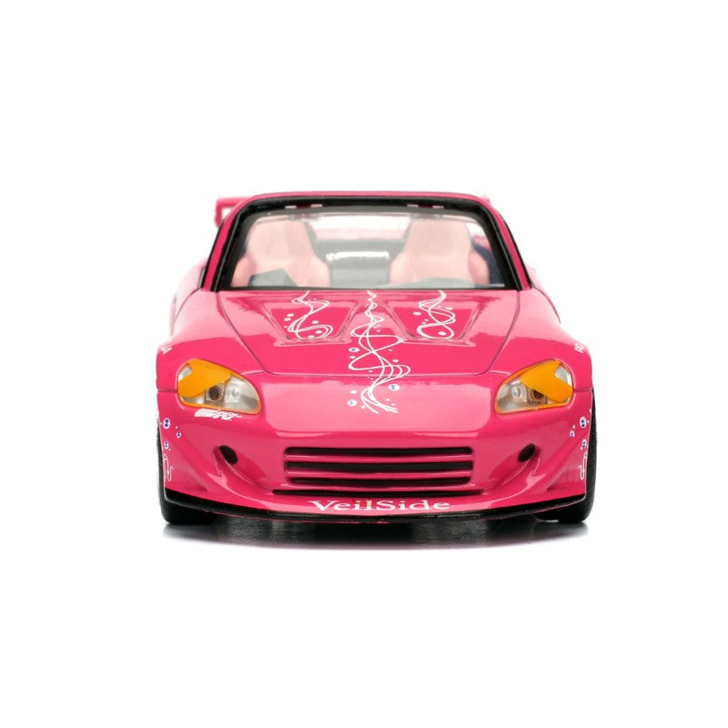 Miniatura Honda S2000 Rosa Velozes e Furiosos 1:32 - Jada